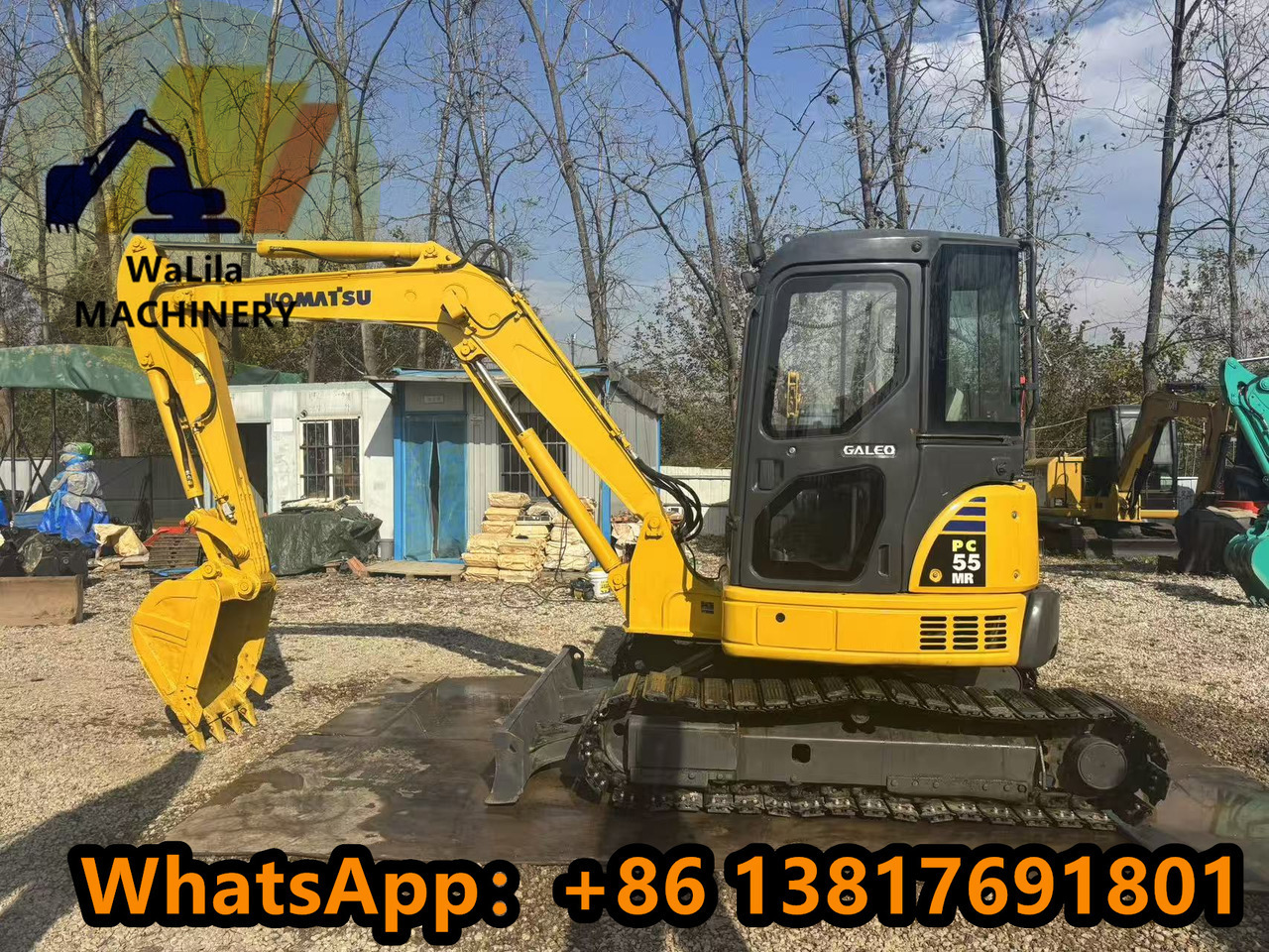 KOMATSU PC55MR-3 - Mini ekskavatör: fotoğraf 3 KOMATSU PC55MR-3 - Mini ekskavatör: fotoğraf 3