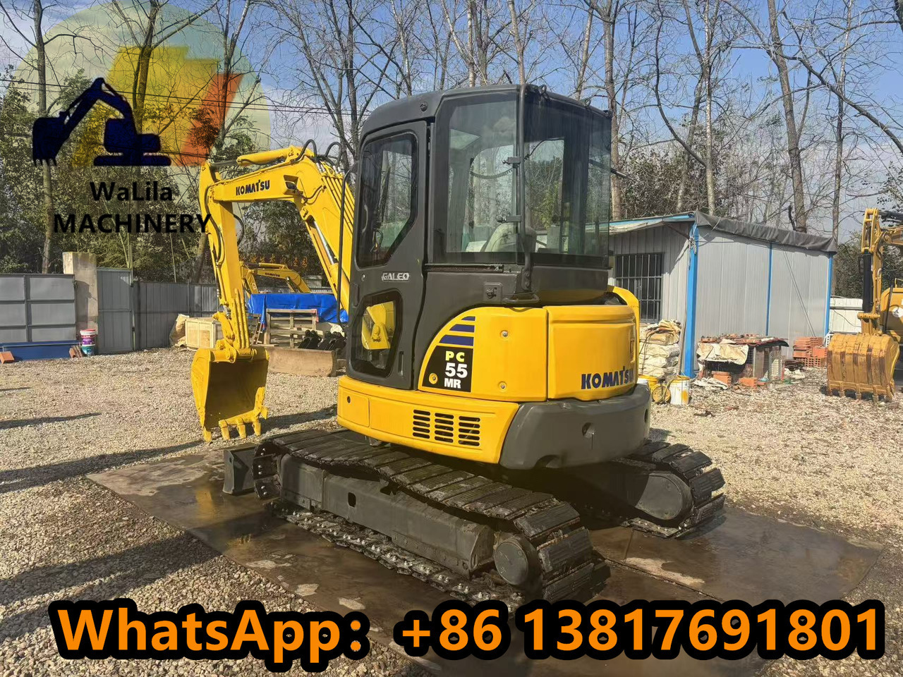 KOMATSU PC55MR-3 - Mini ekskavatör: fotoğraf 4 KOMATSU PC55MR-3 - Mini ekskavatör: fotoğraf 4