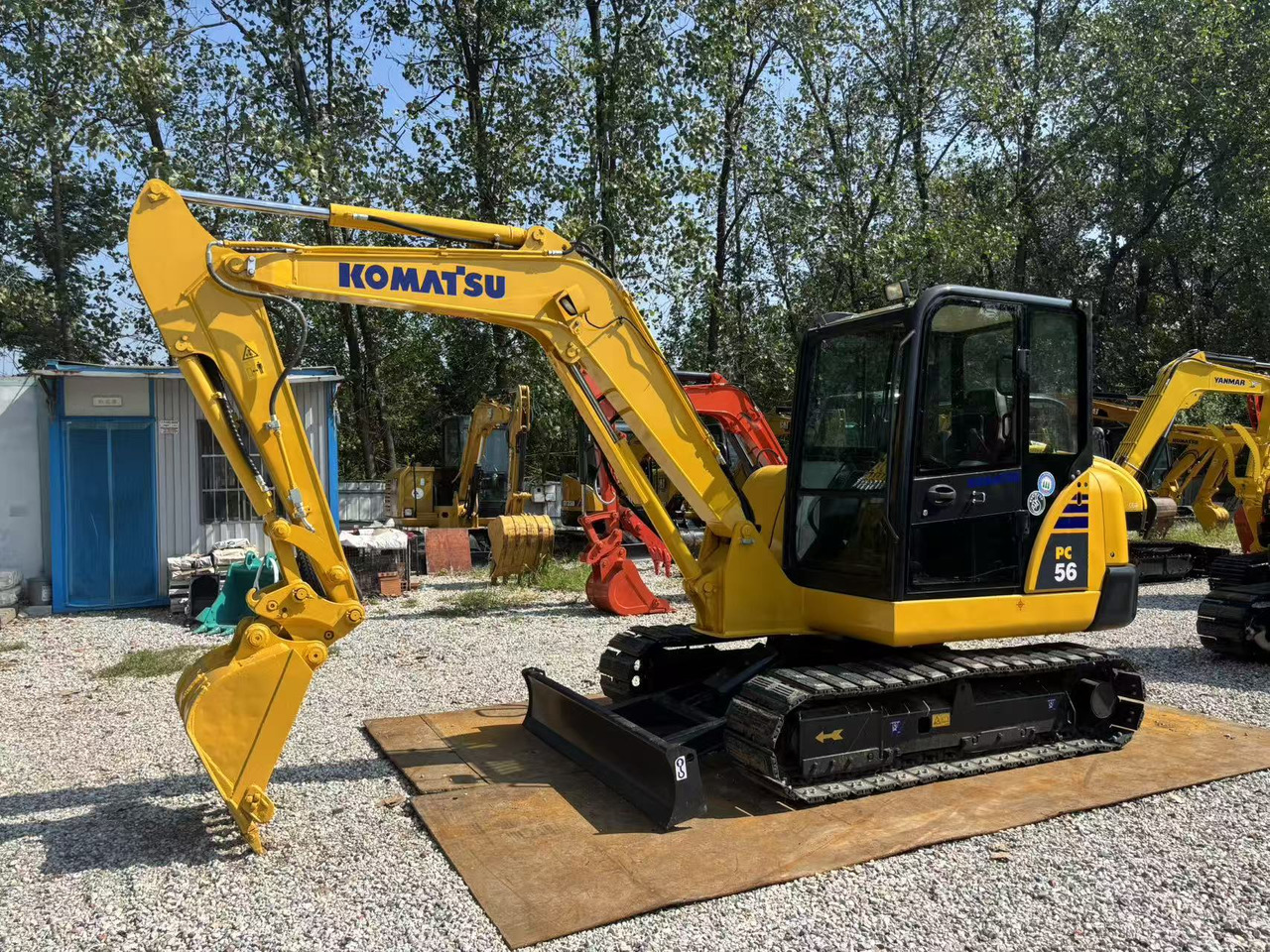 KOMATSU PC56 - Mini ekskavatör: fotoğraf 2 KOMATSU PC56 - Mini ekskavatör: fotoğraf 2