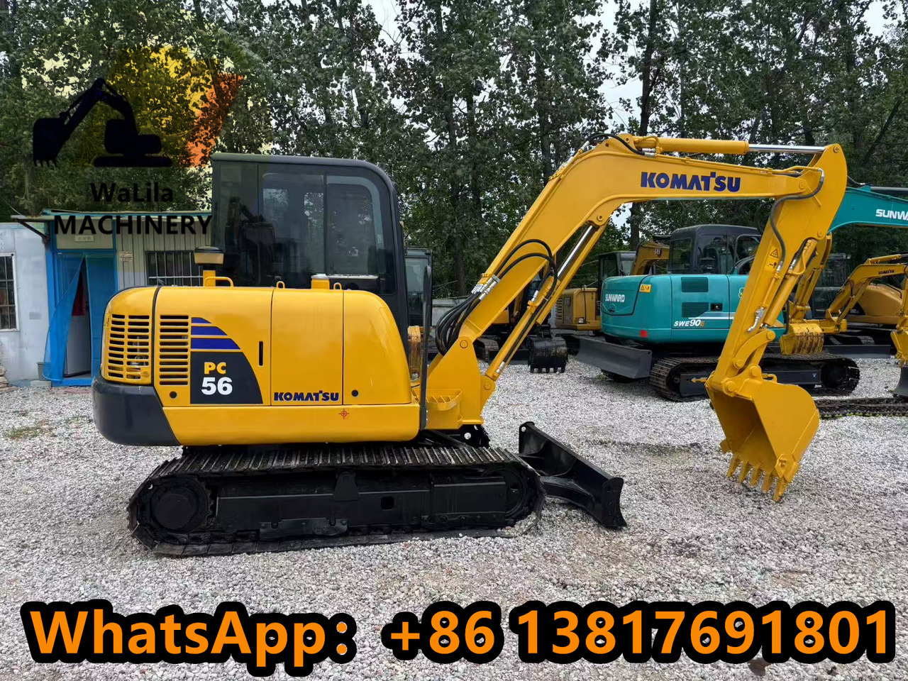 KOMATSU PC56 - Mini ekskavatör: fotoğraf 5 KOMATSU PC56 - Mini ekskavatör: fotoğraf 5