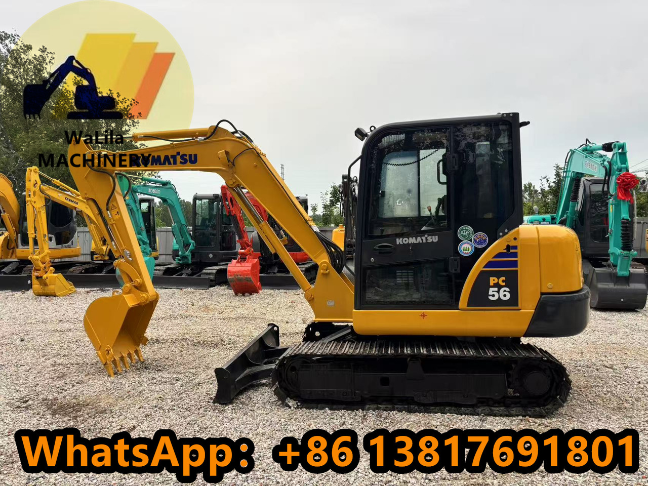KOMATSU PC56 - Mini ekskavatör: fotoğraf 4 KOMATSU PC56 - Mini ekskavatör: fotoğraf 4