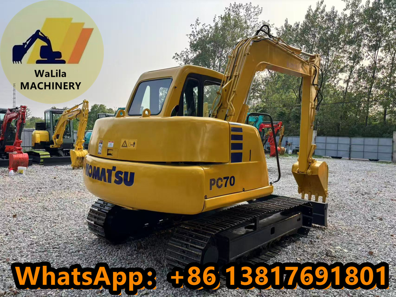 KOMATSU PC70 - Mini ekskavatör: fotoğraf 3 KOMATSU PC70 - Mini ekskavatör: fotoğraf 3