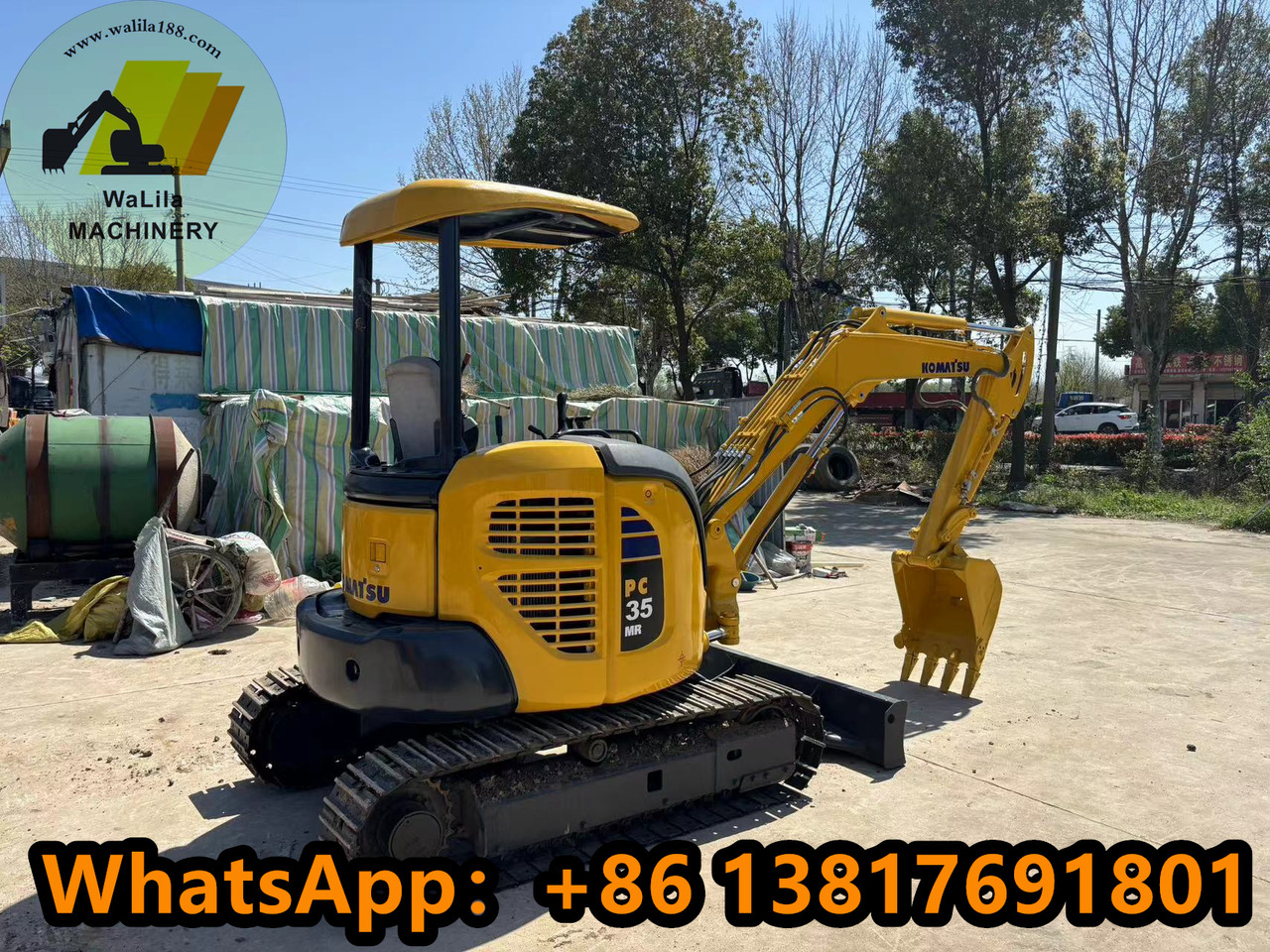 KOMATSU Pc35 - Mini ekskavatör: fotoğraf 1 KOMATSU Pc35 - Mini ekskavatör: fotoğraf 1