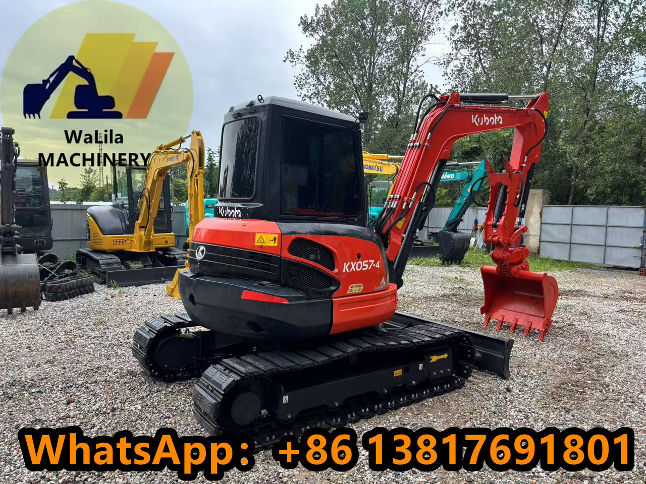 KUBOTA KX057-4 - Mini ekskavatör: fotoğraf 2 KUBOTA KX057-4 - Mini ekskavatör: fotoğraf 2