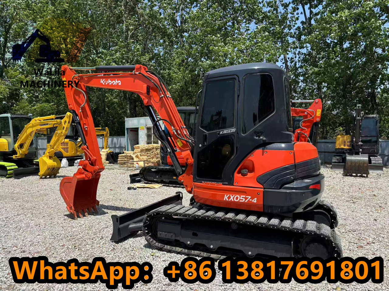 KUBOTA KX057 - Mini ekskavatör: fotoğraf 3 KUBOTA KX057 - Mini ekskavatör: fotoğraf 3