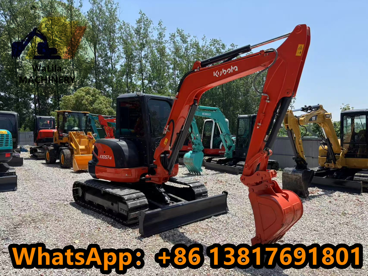 KUBOTA KX057 - Mini ekskavatör: fotoğraf 2 KUBOTA KX057 - Mini ekskavatör: fotoğraf 2