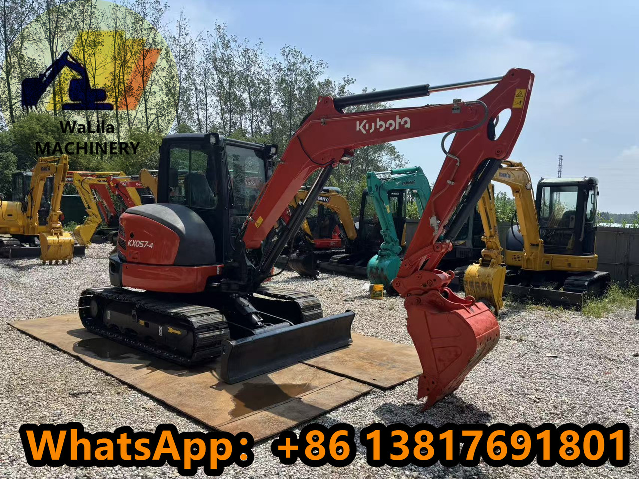 KUBOTA KX057 - Mini ekskavatör: fotoğraf 5 KUBOTA KX057 - Mini ekskavatör: fotoğraf 5