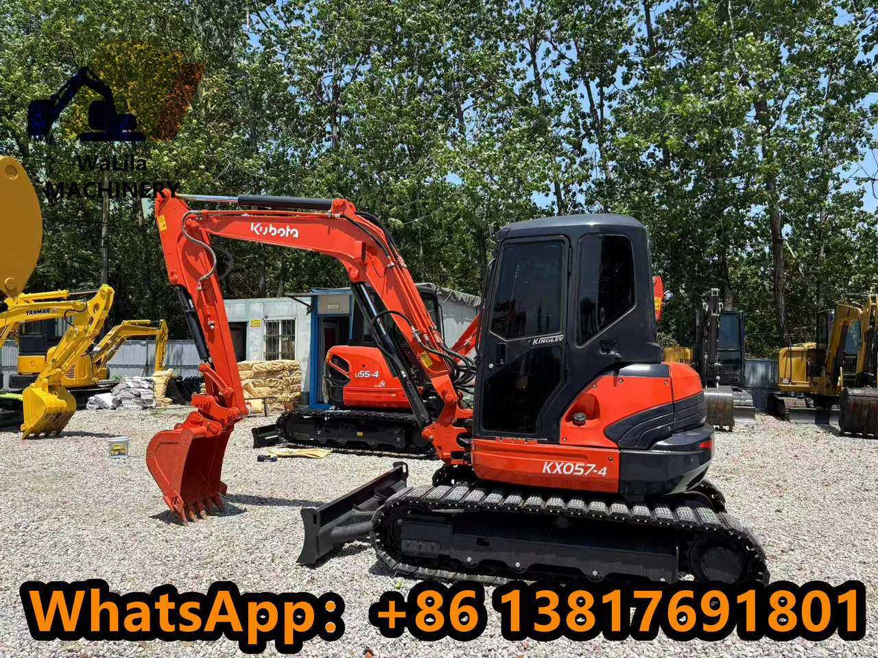 KUBOTA KX057 - Mini ekskavatör: fotoğraf 1 KUBOTA KX057 - Mini ekskavatör: fotoğraf 1