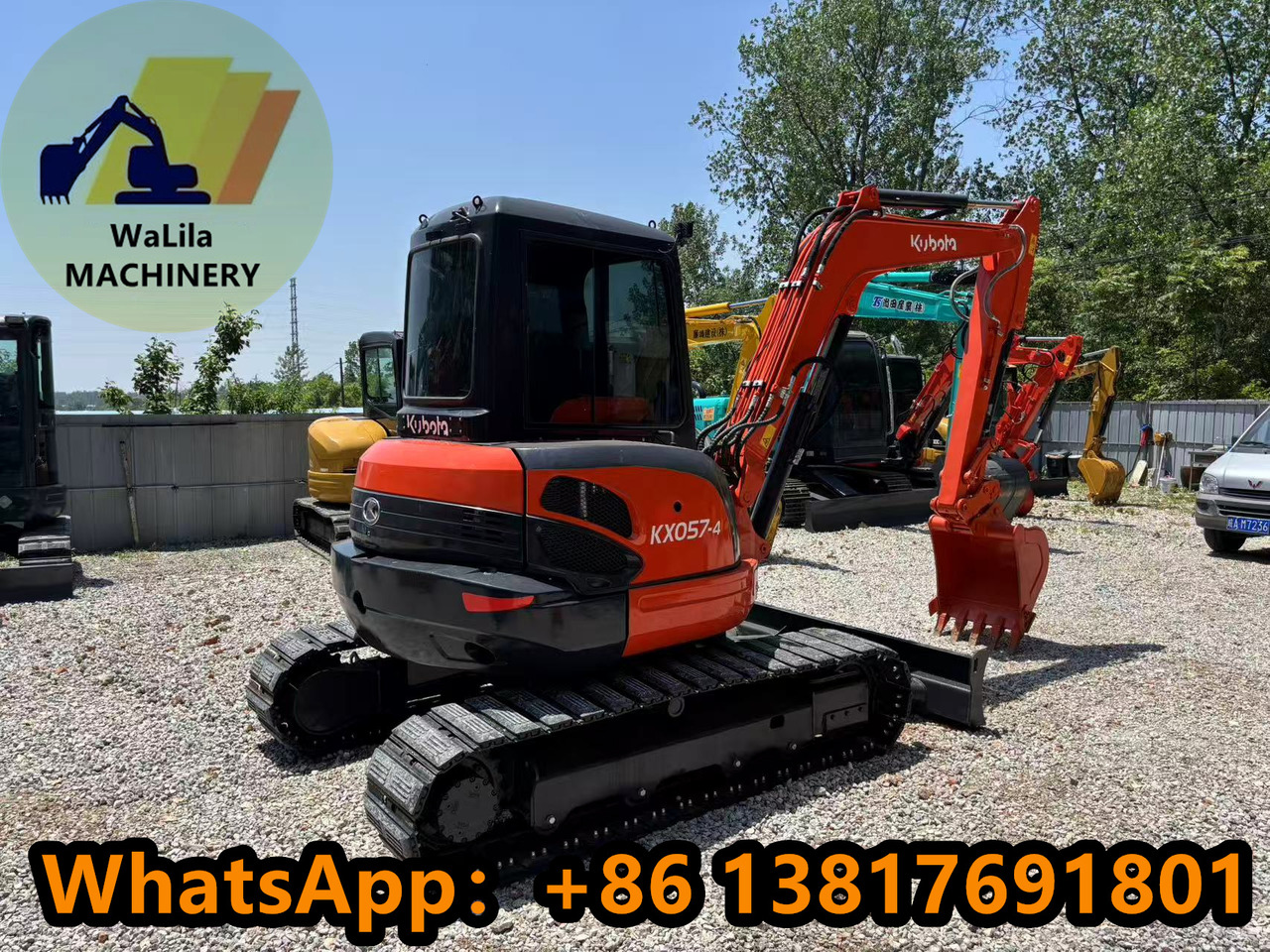 KUBOTA KX057 - Mini ekskavatör: fotoğraf 5 KUBOTA KX057 - Mini ekskavatör: fotoğraf 5