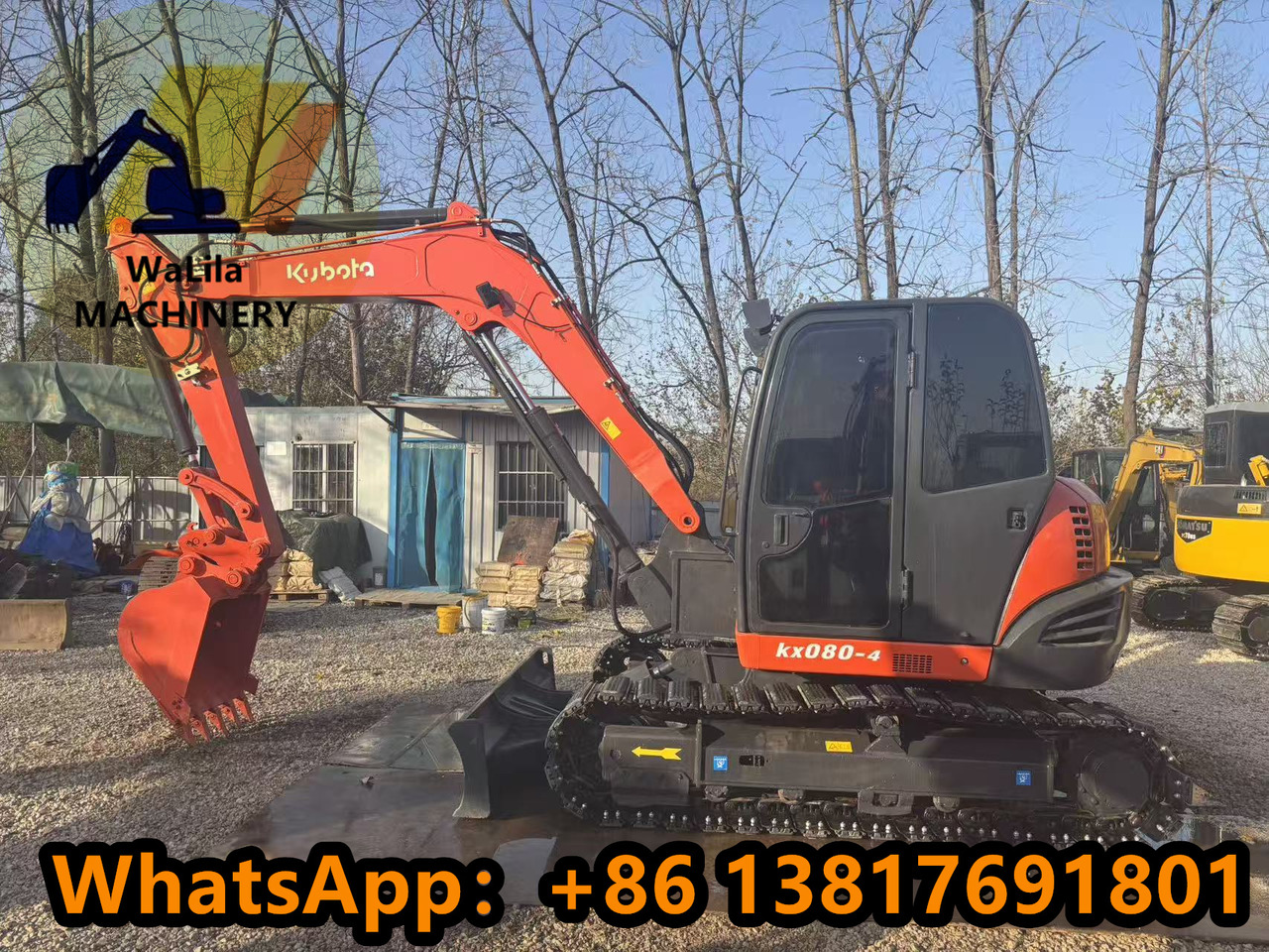 KUBOTA KX080-4 - Mini ekskavatör: fotoğraf 4 KUBOTA KX080-4 - Mini ekskavatör: fotoğraf 4