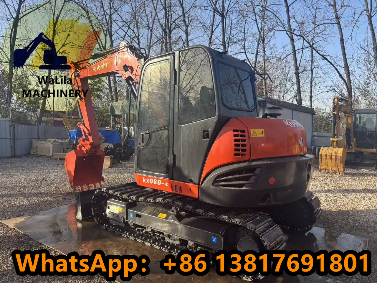 KUBOTA KX080-4 - Mini ekskavatör: fotoğraf 5 KUBOTA KX080-4 - Mini ekskavatör: fotoğraf 5