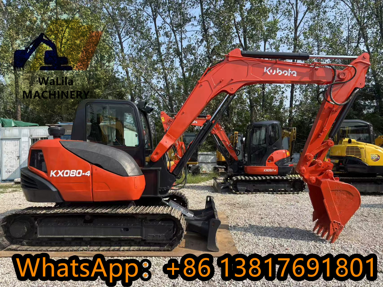 KUBOTA KX080 - Mini ekskavatör: fotoğraf 5 KUBOTA KX080 - Mini ekskavatör: fotoğraf 5