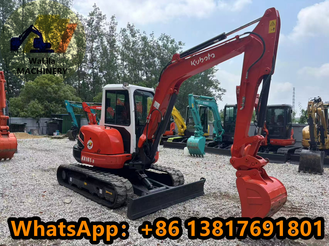 KUBOTA KX161 - Mini ekskavatör: fotoğraf 3 KUBOTA KX161 - Mini ekskavatör: fotoğraf 3