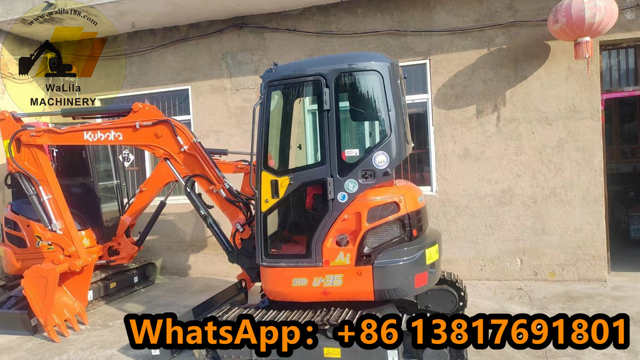 KUBOTA U35 - Mini ekskavatör: fotoğraf 1 KUBOTA U35 - Mini ekskavatör: fotoğraf 1