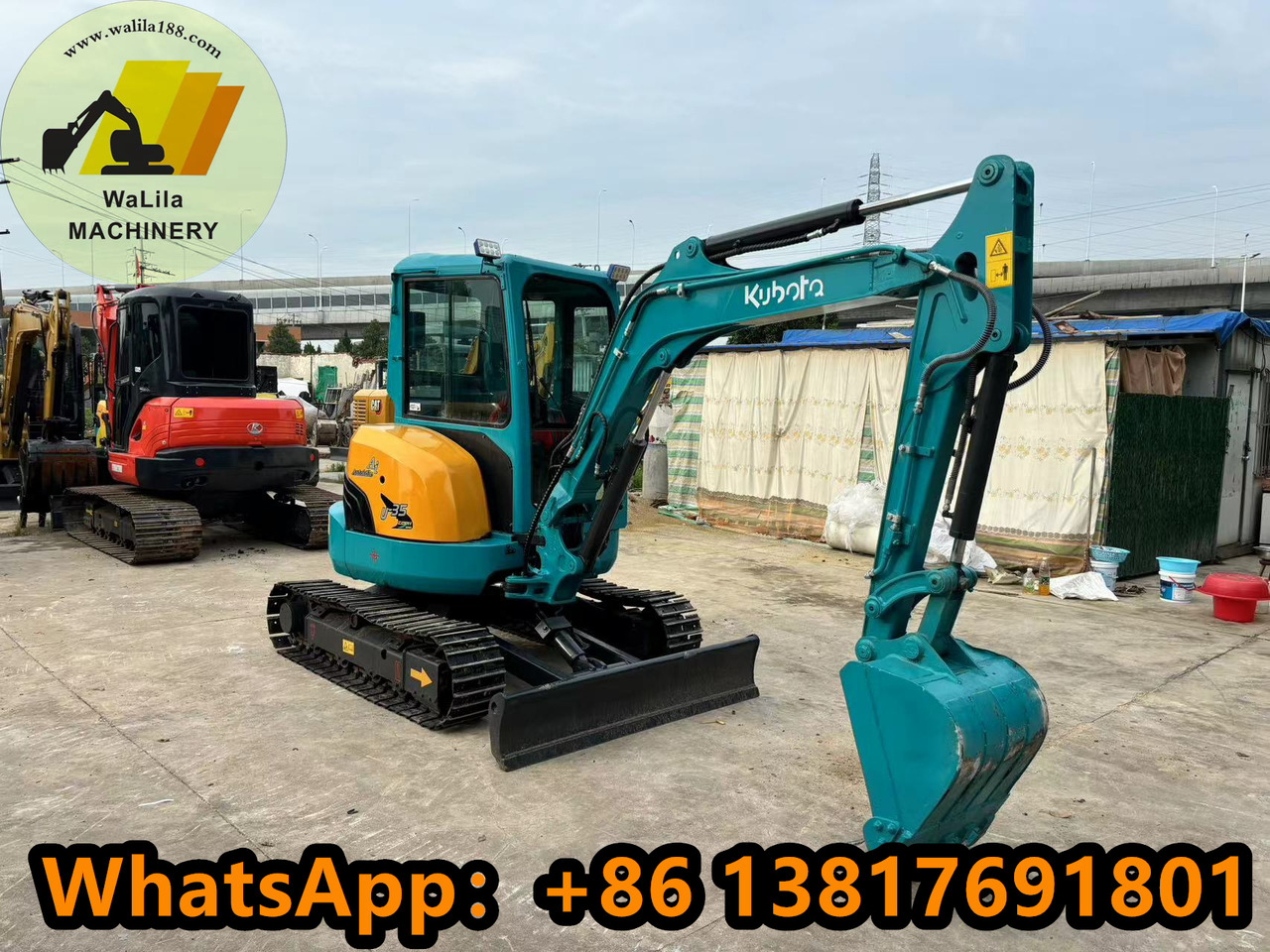 KUBOTA U35 - Mini ekskavatör: fotoğraf 3 KUBOTA U35 - Mini ekskavatör: fotoğraf 3