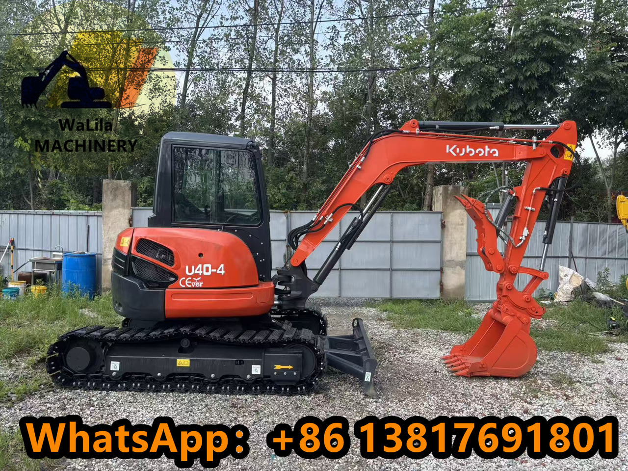KUBOTA U40 - Mini ekskavatör: fotoğraf 1 KUBOTA U40 - Mini ekskavatör: fotoğraf 1