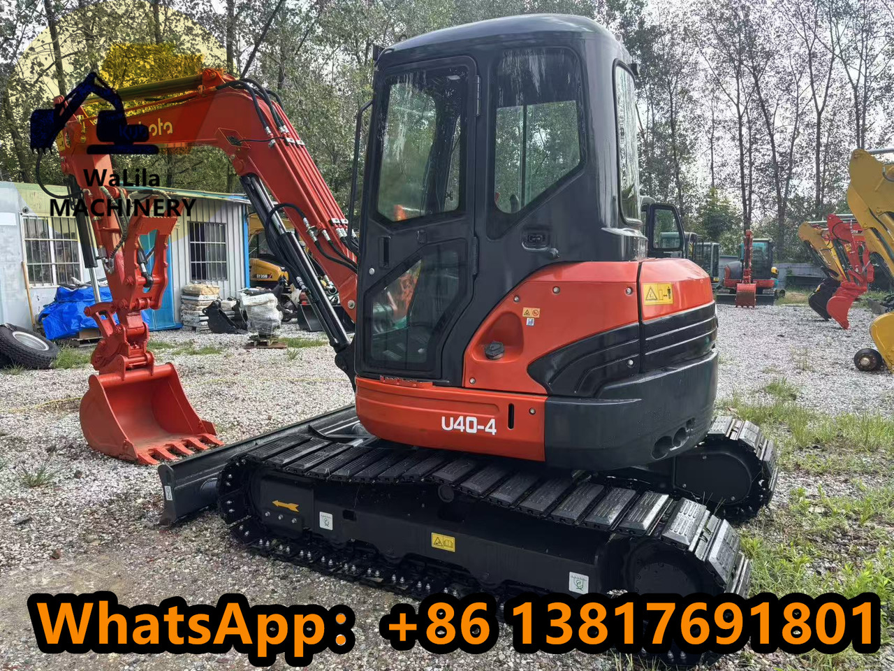 KUBOTA U40 - Mini ekskavatör: fotoğraf 3 KUBOTA U40 - Mini ekskavatör: fotoğraf 3