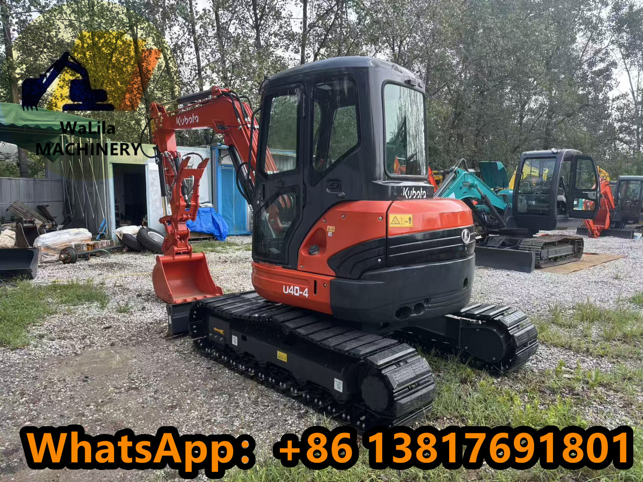 KUBOTA U40 - Mini ekskavatör: fotoğraf 4 KUBOTA U40 - Mini ekskavatör: fotoğraf 4