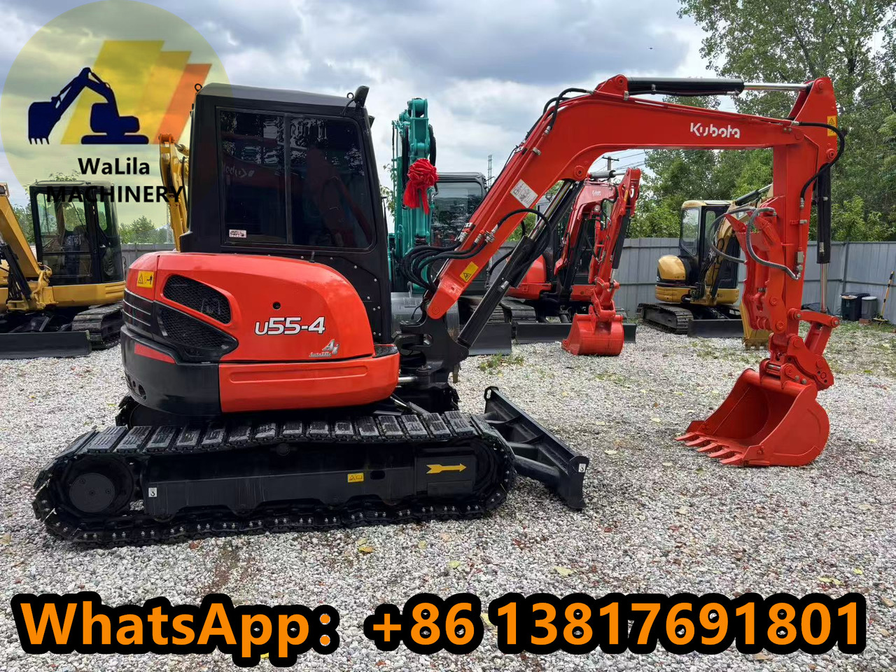 KUBOTA U55-4 - Mini ekskavatör: fotoğraf 2 KUBOTA U55-4 - Mini ekskavatör: fotoğraf 2