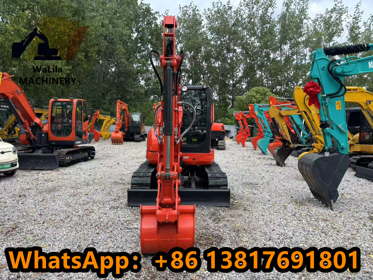 KUBOTA U55-4R - Mini ekskavatör: fotoğraf 2 KUBOTA U55-4R - Mini ekskavatör: fotoğraf 2