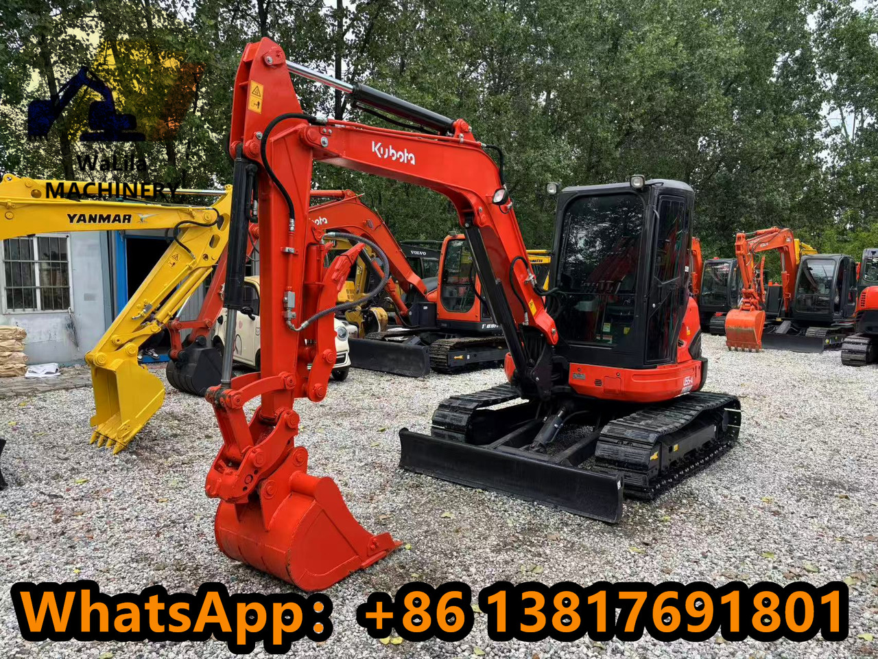 KUBOTA U55 - Mini ekskavatör: fotoğraf 3 KUBOTA U55 - Mini ekskavatör: fotoğraf 3