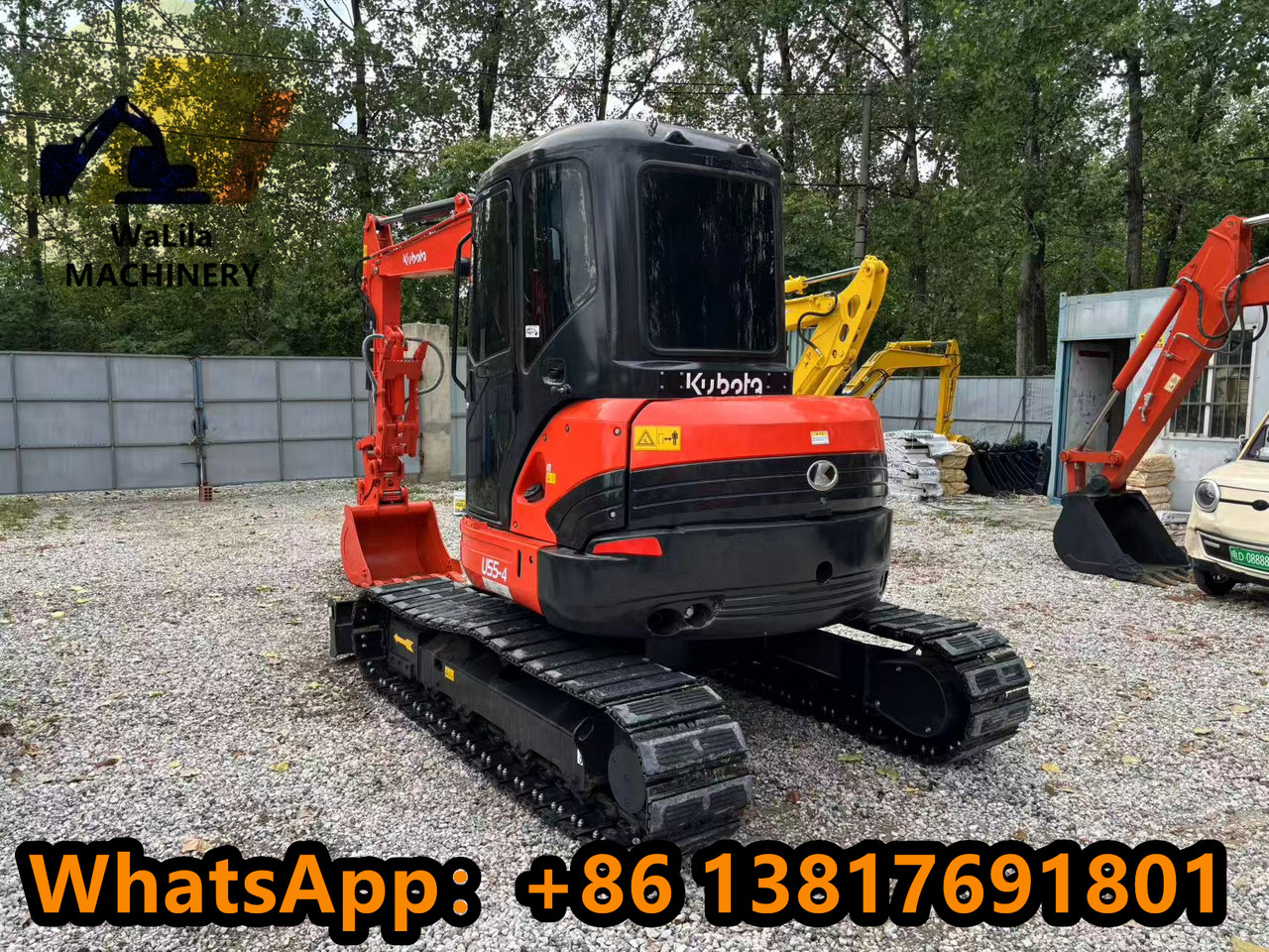 KUBOTA U55 - Mini ekskavatör: fotoğraf 5 KUBOTA U55 - Mini ekskavatör: fotoğraf 5