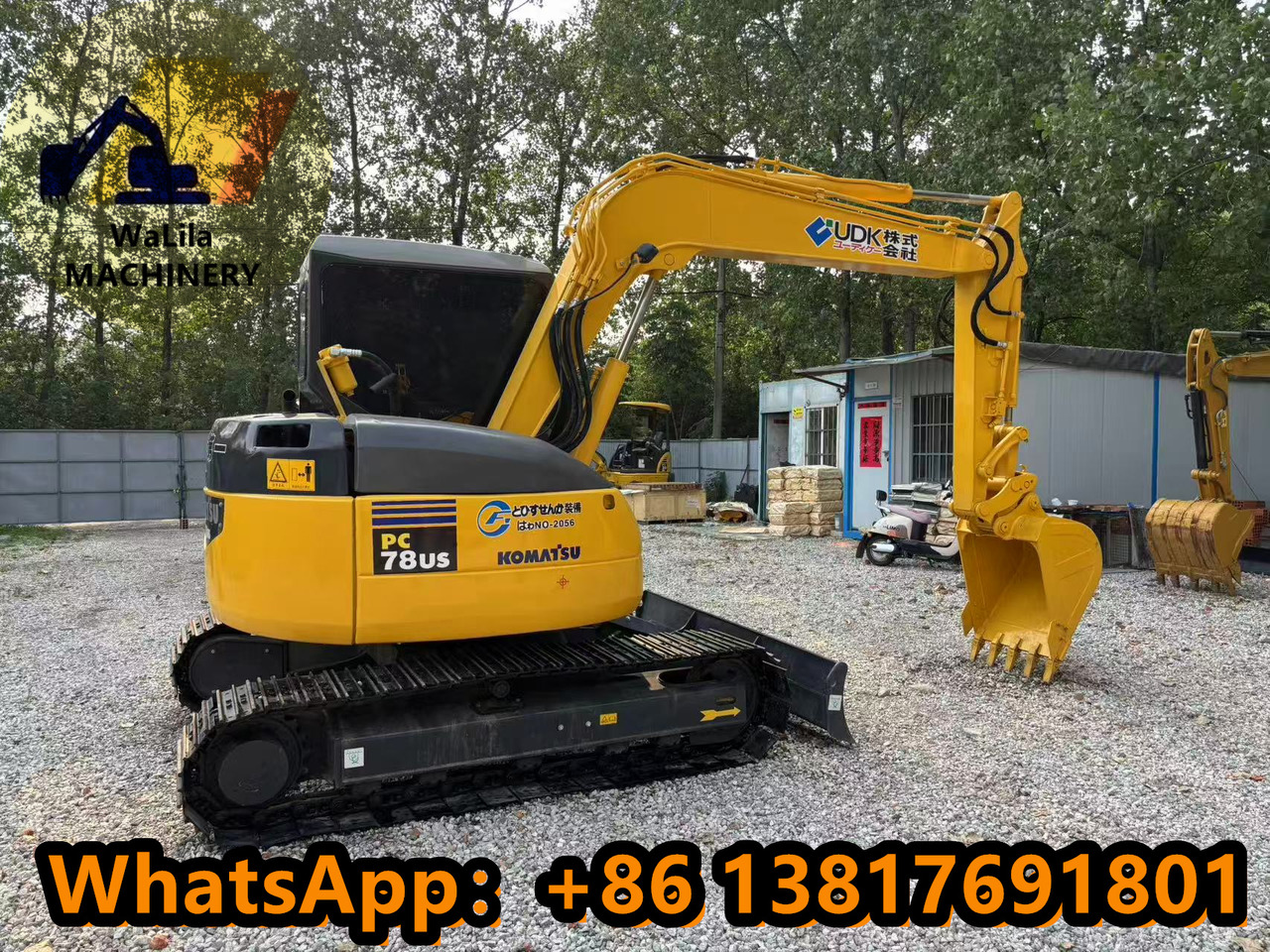 Komatsu 78us-6 - Mini ekskavatör: fotoğraf 1 Komatsu 78us-6 - Mini ekskavatör: fotoğraf 1