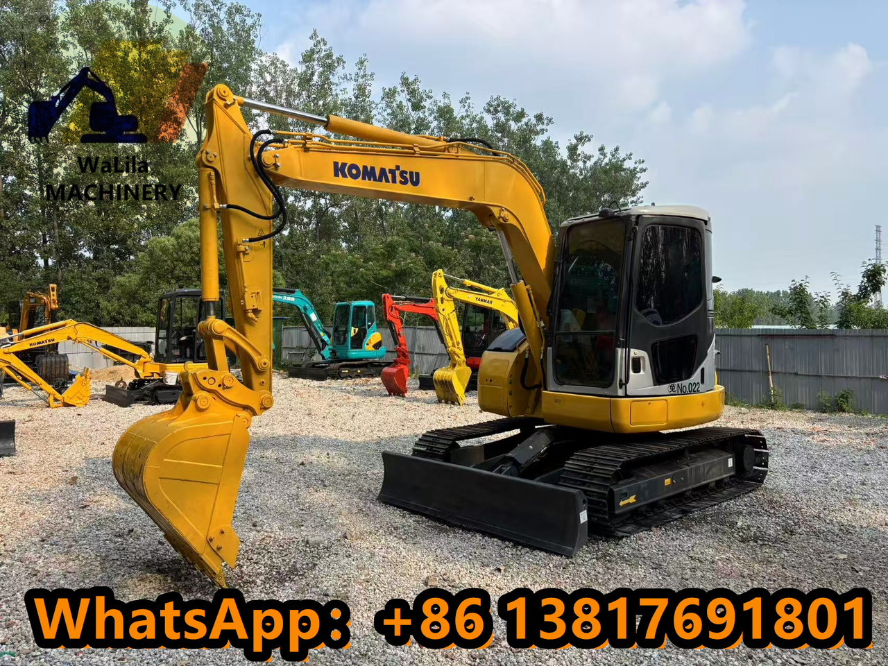Komatsu 78us-6 - Mini ekskavatör: fotoğraf 4 Komatsu 78us-6 - Mini ekskavatör: fotoğraf 4
