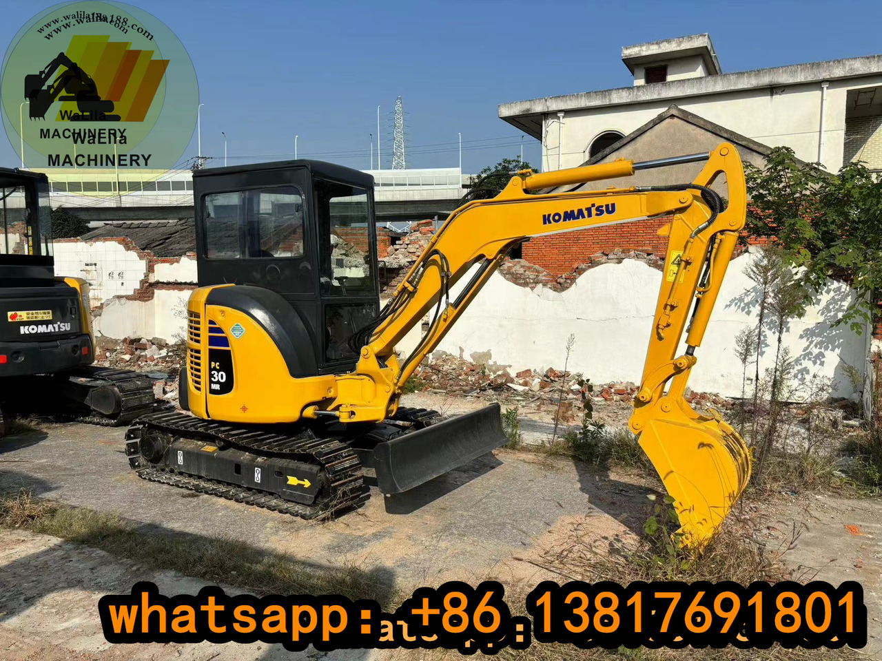 Komatsu PC 30 MR-3 Komatsu 30, Komatsu 35-3 - Mini ekskavatör: fotoğraf 1 Komatsu PC 30 MR-3 Komatsu 30, Komatsu 35-3 - Mini ekskavatör: fotoğraf 1