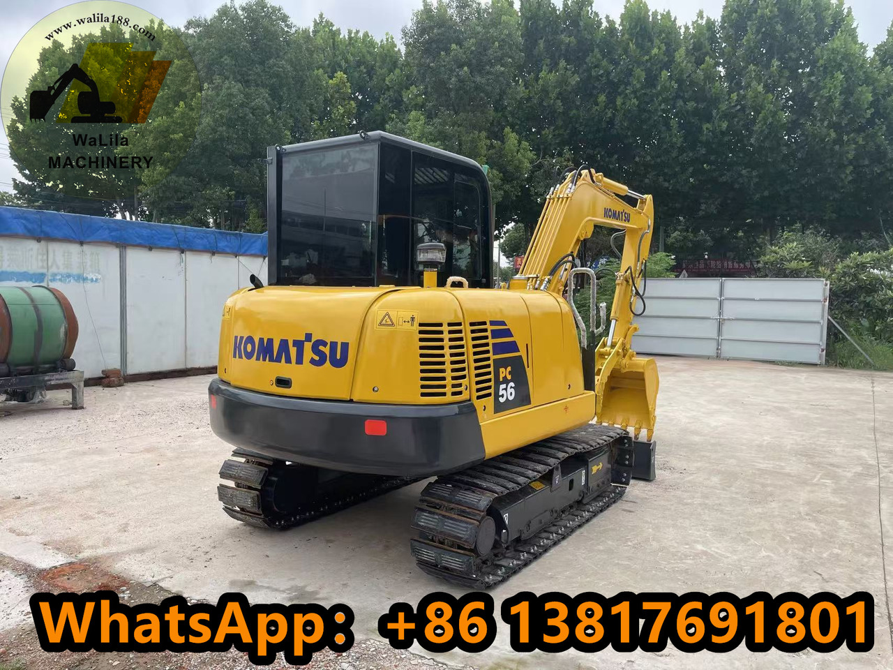 Komatsu PC 56-7 PC56-7 - Mini ekskavatör: fotoğraf 2 Komatsu PC 56-7 PC56-7 - Mini ekskavatör: fotoğraf 2