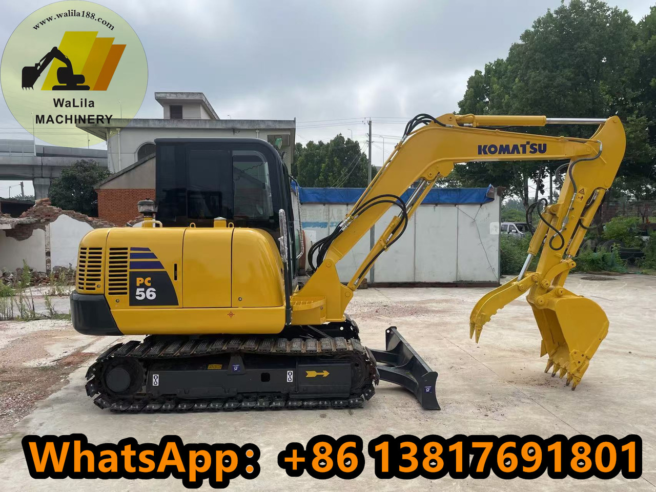 Komatsu PC 56-7 PC56-7 - Mini ekskavatör: fotoğraf 1 Komatsu PC 56-7 PC56-7 - Mini ekskavatör: fotoğraf 1