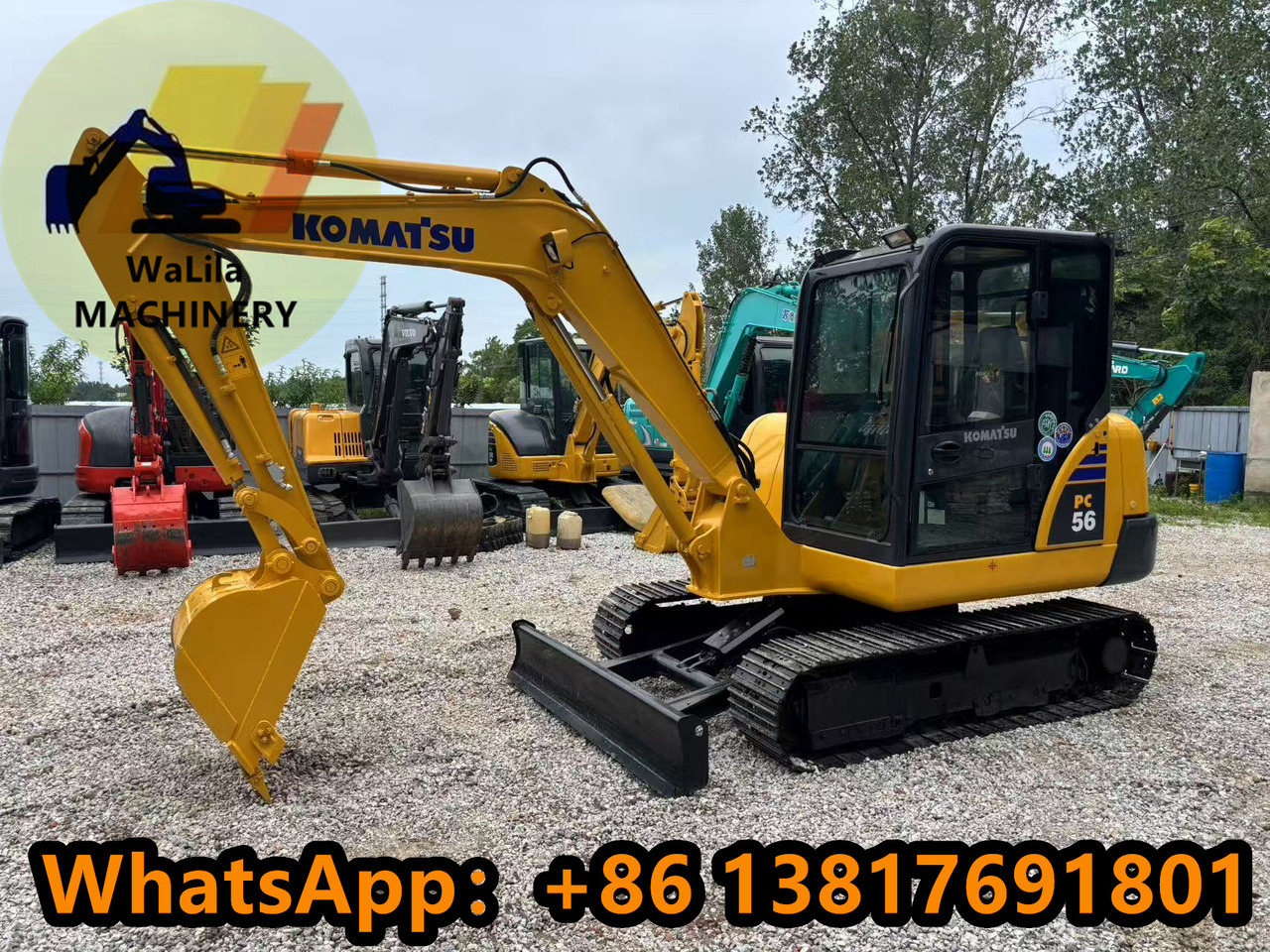 Komatsu PC 56-7 PC56-7 - Mini ekskavatör: fotoğraf 3 Komatsu PC 56-7 PC56-7 - Mini ekskavatör: fotoğraf 3