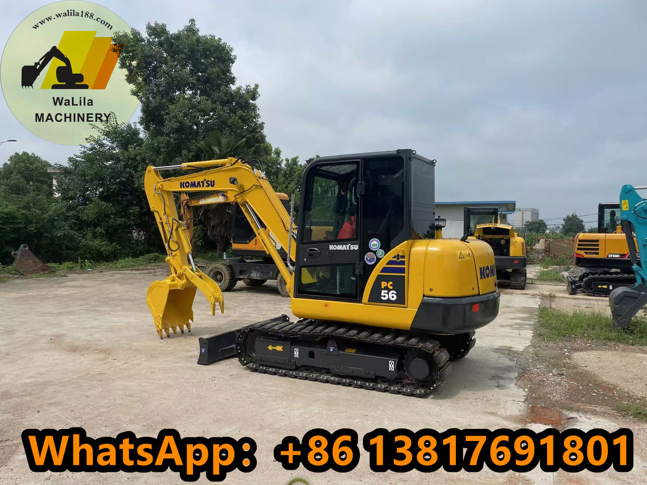 Komatsu PC 56-7 PC56-7 - Mini ekskavatör: fotoğraf 4 Komatsu PC 56-7 PC56-7 - Mini ekskavatör: fotoğraf 4