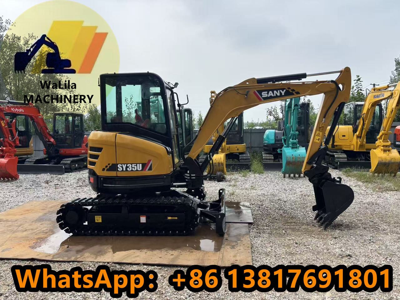 SANY SY35U - Mini ekskavatör: fotoğraf 1 SANY SY35U - Mini ekskavatör: fotoğraf 1