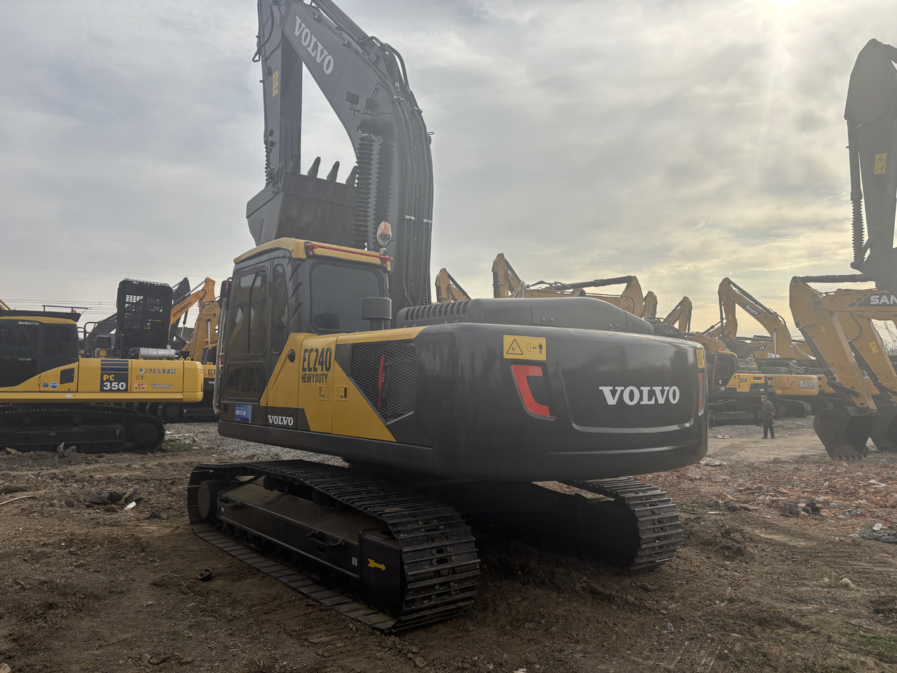 Volvo EC 240 - Paletli ekskavatör: fotoğraf 4 Volvo EC 240 - Paletli ekskavatör: fotoğraf 4