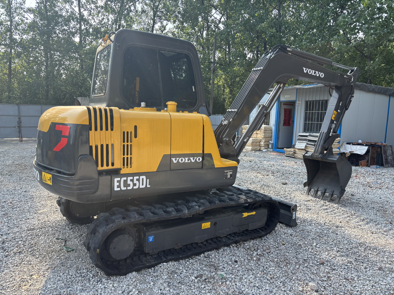 Volvo EC55D Rubber track - Mini ekskavatör: fotoğraf 5 Volvo EC55D Rubber track - Mini ekskavatör: fotoğraf 5