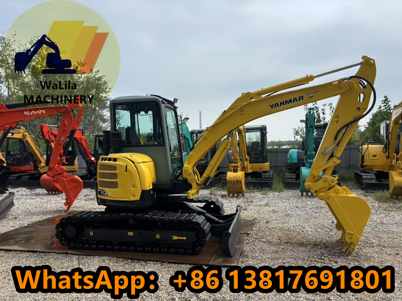 YANMAR VIO55 - Mini ekskavatör: fotoğraf 1 YANMAR VIO55 - Mini ekskavatör: fotoğraf 1