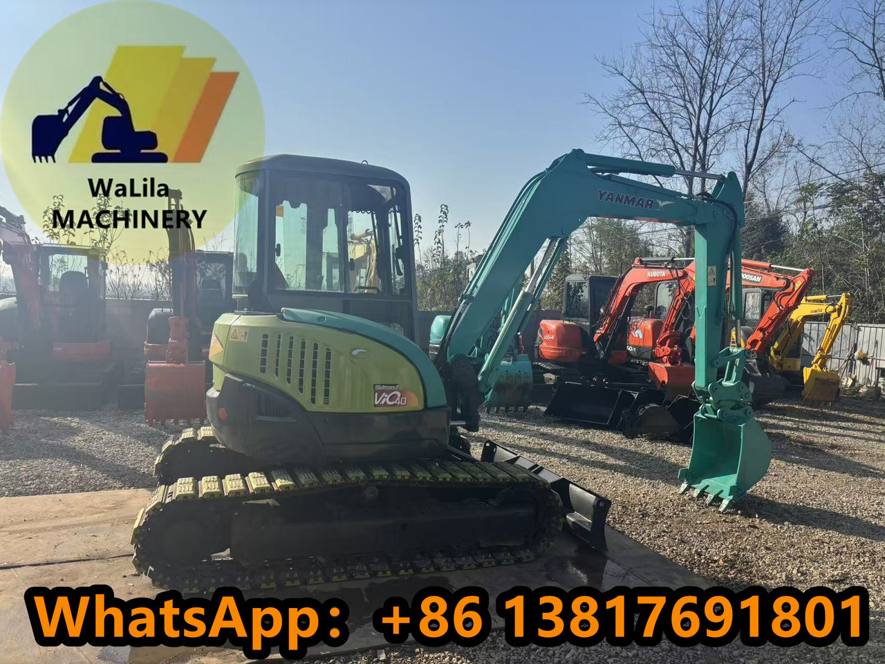 YANMAR vio40 - Mini ekskavatör: fotoğraf 1 YANMAR vio40 - Mini ekskavatör: fotoğraf 1