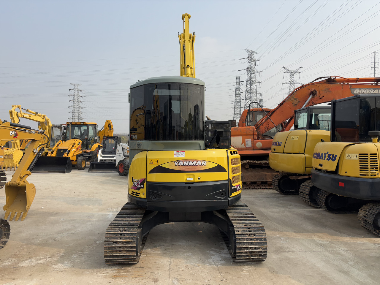 Yanmar Vio 55 Vio55 - Mini ekskavatör: fotoğraf 3 Yanmar Vio 55 Vio55 - Mini ekskavatör: fotoğraf 3