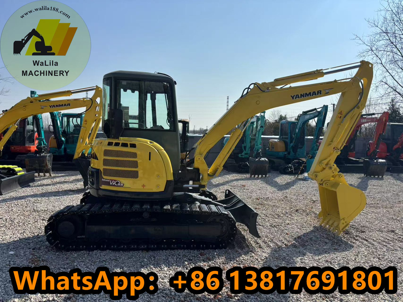 Yanmar Vio 55 Vio55 - Mini ekskavatör: fotoğraf 3 Yanmar Vio 55 Vio55 - Mini ekskavatör: fotoğraf 3