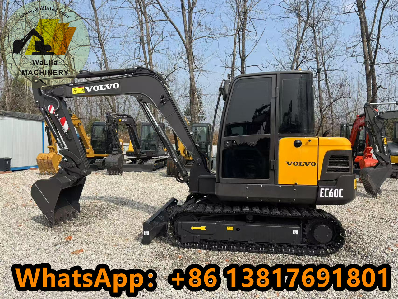 Volvo EC60D - Mini ekskavatör: fotoğraf 1 Volvo EC60D - Mini ekskavatör: fotoğraf 1