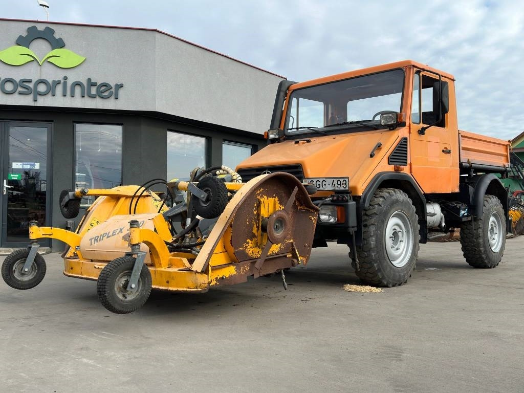 Mercedes-Benz Unimog 408/10 - Atık toplama taşıt/ Özel amaçlı taşıt: fotoğraf 1 Mercedes-Benz Unimog 408/10 - Atık toplama taşıt/ Özel amaçlı taşıt: fotoğraf 1