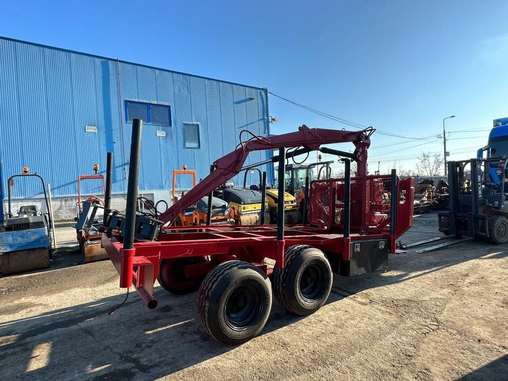 Fliegl Twin Axle - Tomruk römorku: fotoğraf 5 Fliegl Twin Axle - Tomruk römorku: fotoğraf 5