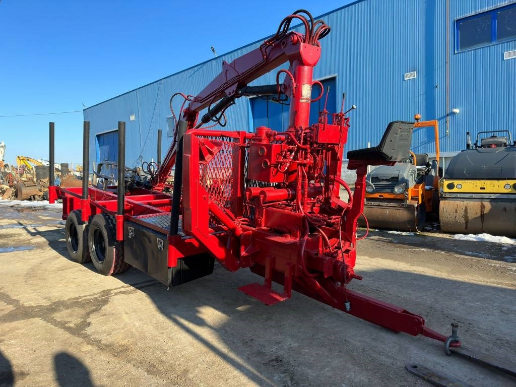 Fliegl Twin Axle - Tomruk römorku: fotoğraf 3 Fliegl Twin Axle - Tomruk römorku: fotoğraf 3