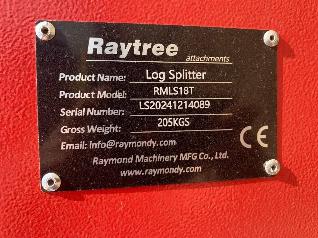 Raytree RMLS18T Raytree RMLS18T - Odun yarma makinesi: fotoğraf 5 Raytree RMLS18T Raytree RMLS18T - Odun yarma makinesi: fotoğraf 5