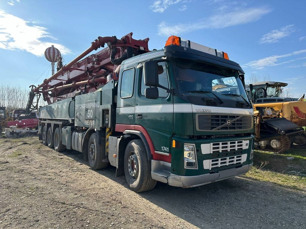 Volvo FM 480 - Mobil beton pompası: fotoğraf 4 Volvo FM 480 - Mobil beton pompası: fotoğraf 4
