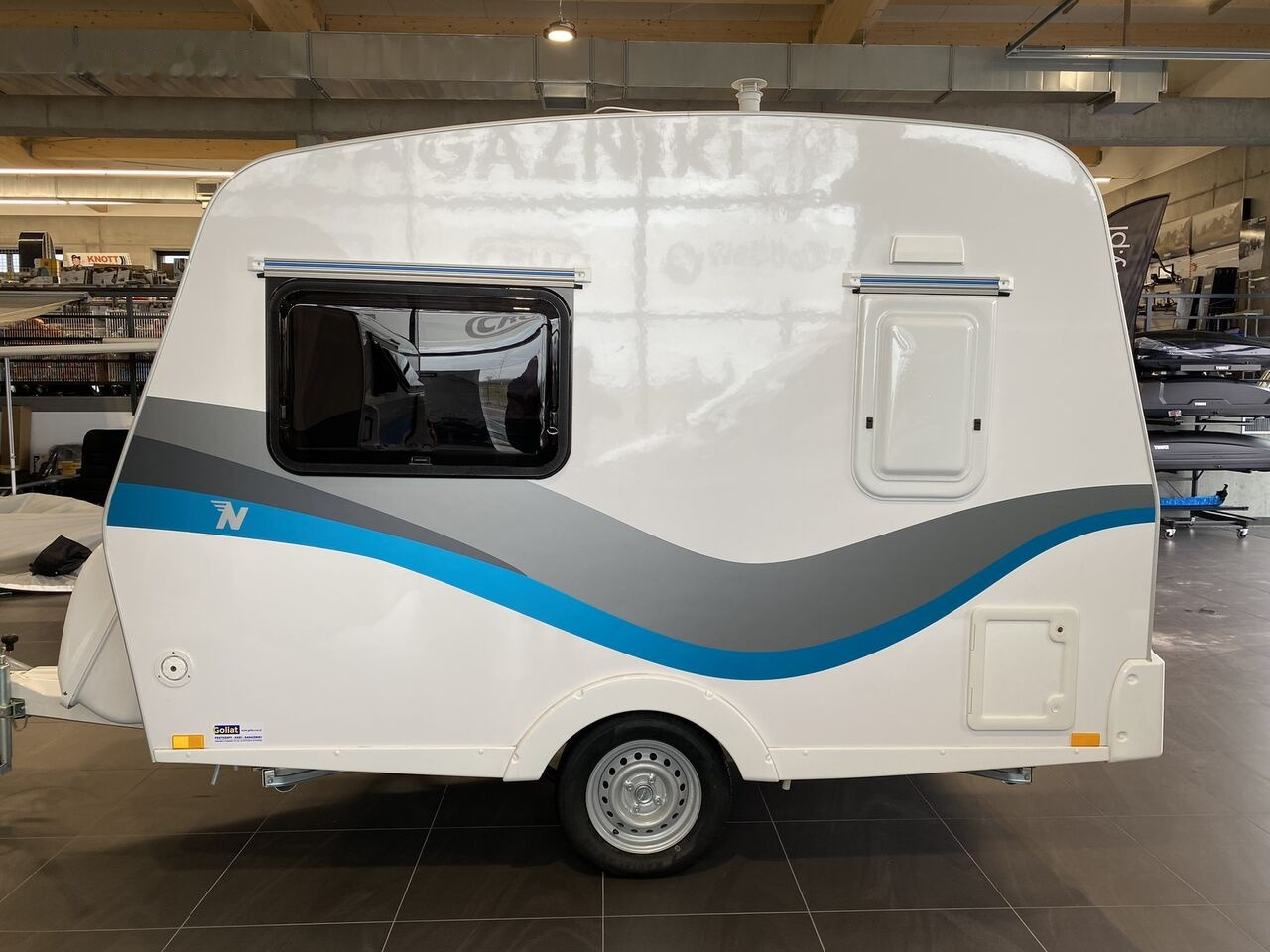 Niewiadów N126 NTL SPRINT 3 person 750kg NTL-SPRINT best price - Çekme karavan: fotoğraf 5 Niewiadów N126 NTL SPRINT 3 person 750kg NTL-SPRINT best price - Çekme karavan: fotoğraf 5