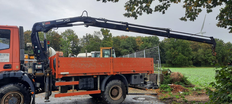 Iveco ML110-220 4x4 mit Kran+Funk - Sal/ Açık kasa kamyon, Vinçli kamyon: fotoğraf 2 Iveco ML110-220 4x4 mit Kran+Funk - Sal/ Açık kasa kamyon, Vinçli kamyon: fotoğraf 2