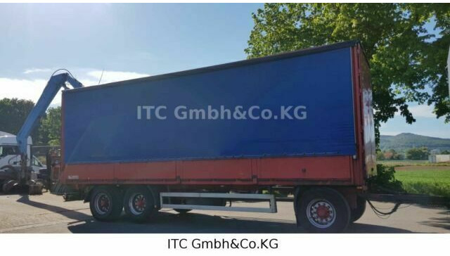 Krone 3-Achser Plane/Spr - Tenteli römork: fotoğraf 1 Krone 3-Achser Plane/Spr - Tenteli römork: fotoğraf 1