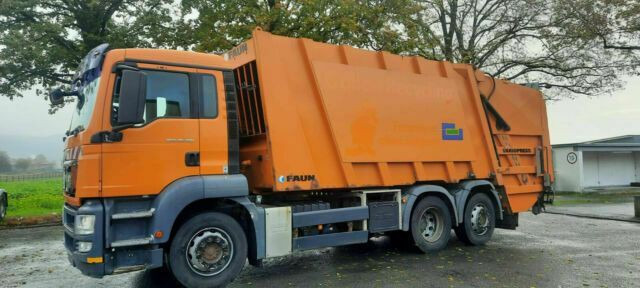 MAN 26.320 Müllwagen Faun Variopress - Çöp kamyonu: fotoğraf 2 MAN 26.320 Müllwagen Faun Variopress - Çöp kamyonu: fotoğraf 2